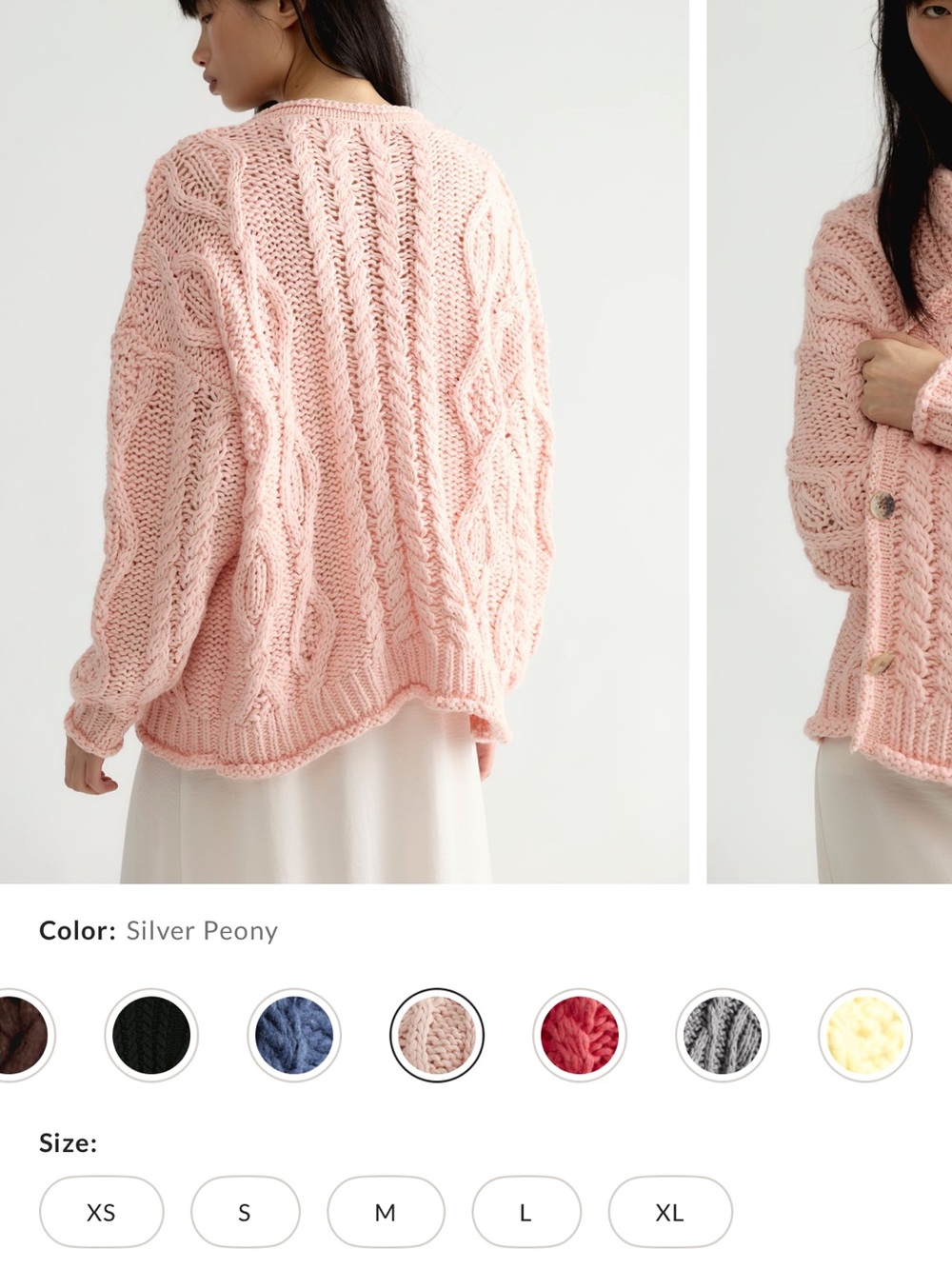 Free People Opal Rollneck Knit Cardi